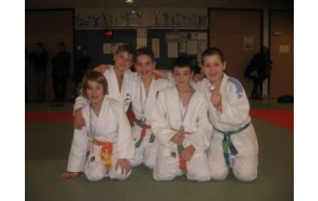 Judo Club du Faucigny 3ème par équipe benjamin