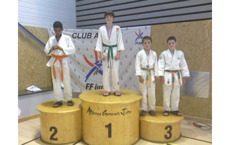 LUDOVIC BOCQUET CHAMPION DE HAUTE-SAVOIE BENJAMIN