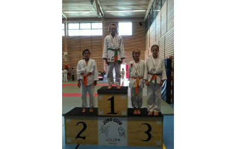 Championnat départemental benjamin Léa Didaoui 2ème et Jérémie Lemeiter 4ème