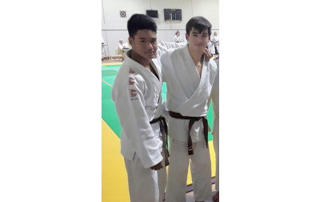 10 points pour Ludo et Mamy Niaina aux shiais le 26/01/2019 à Belley