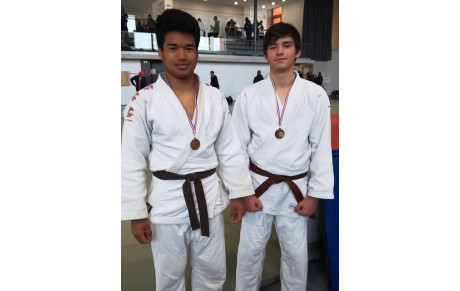 Championnat départemental Cadets: Ludo et Mamy Niaina = 3ème