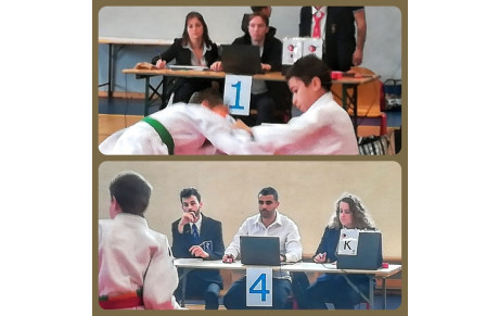 passage grade ceinture noire 1 et Dan - UV4 validé pour Gwendolyn et Sami